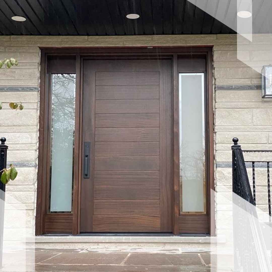 Custom exterior door