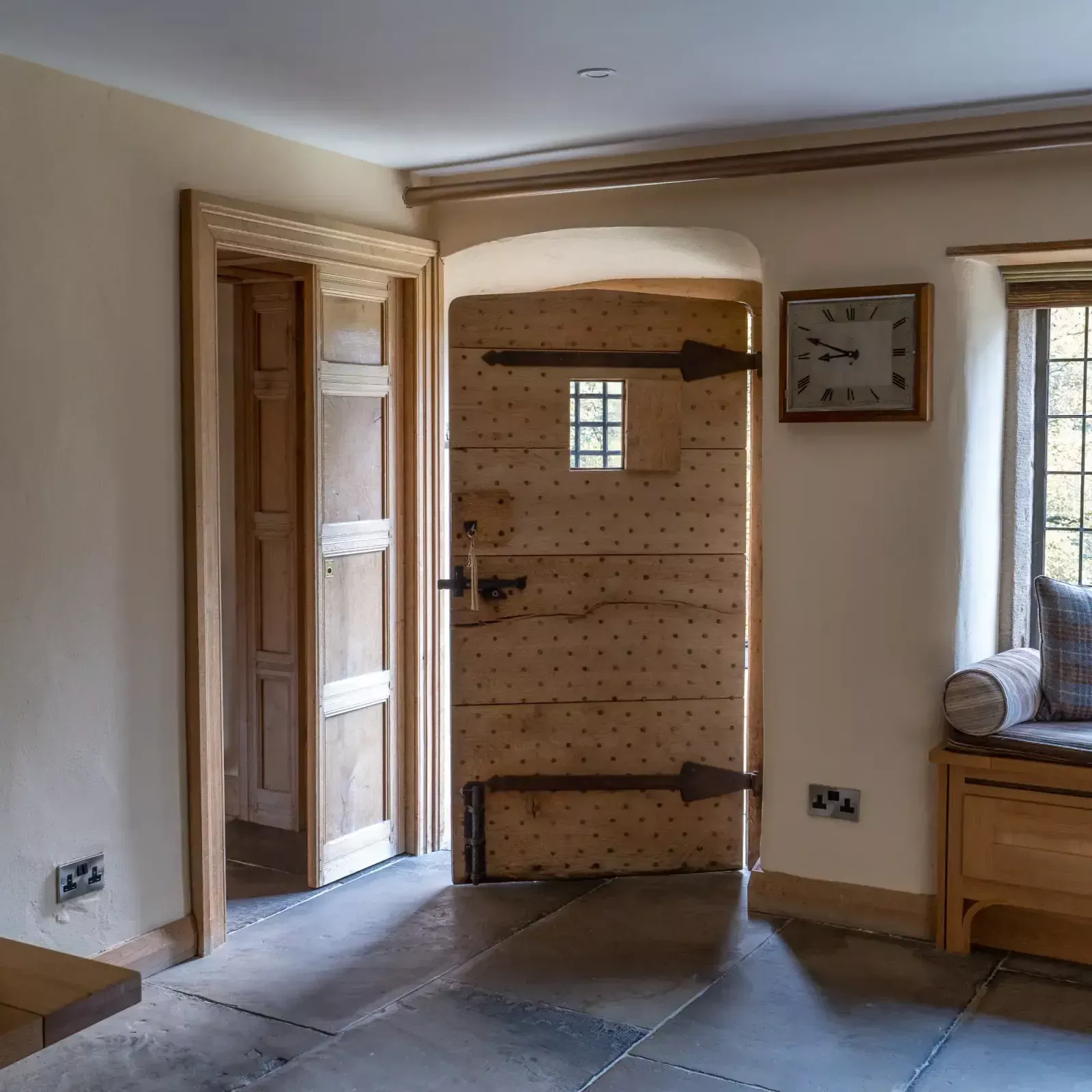 Exterior door Draper